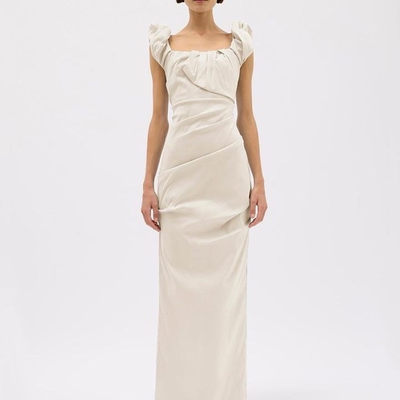 Rachel Gilbert Dresses & Skirts - Rachel Gilbert Kalina Gown Size 6 Ivory Evening Gown